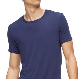 Calvin Klein Men's Ultra Soft Modern Crewneck Lounge T-Shirt size S- Blue Shadow